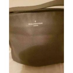 NIEUW Pauls Boutique London tas grijs slangenprint ORGINEEL!