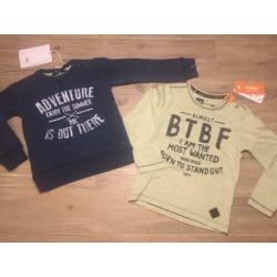 Nieuw pakket jongens merk longsleeve sweater BBL BTBF 86