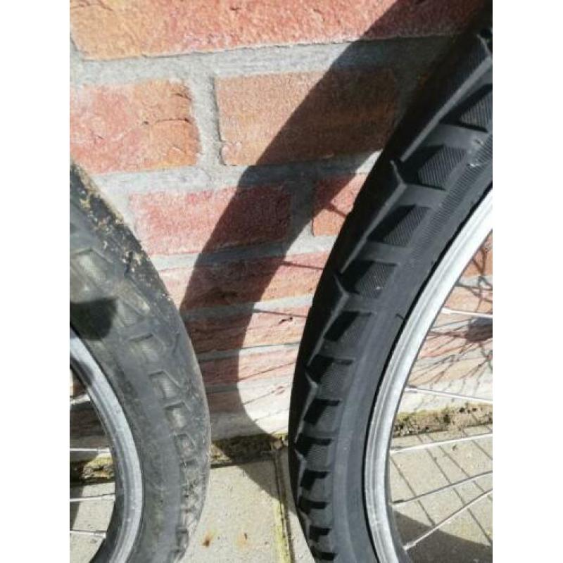 Set 26 inch wielen aluminium atb mountainbike mtb