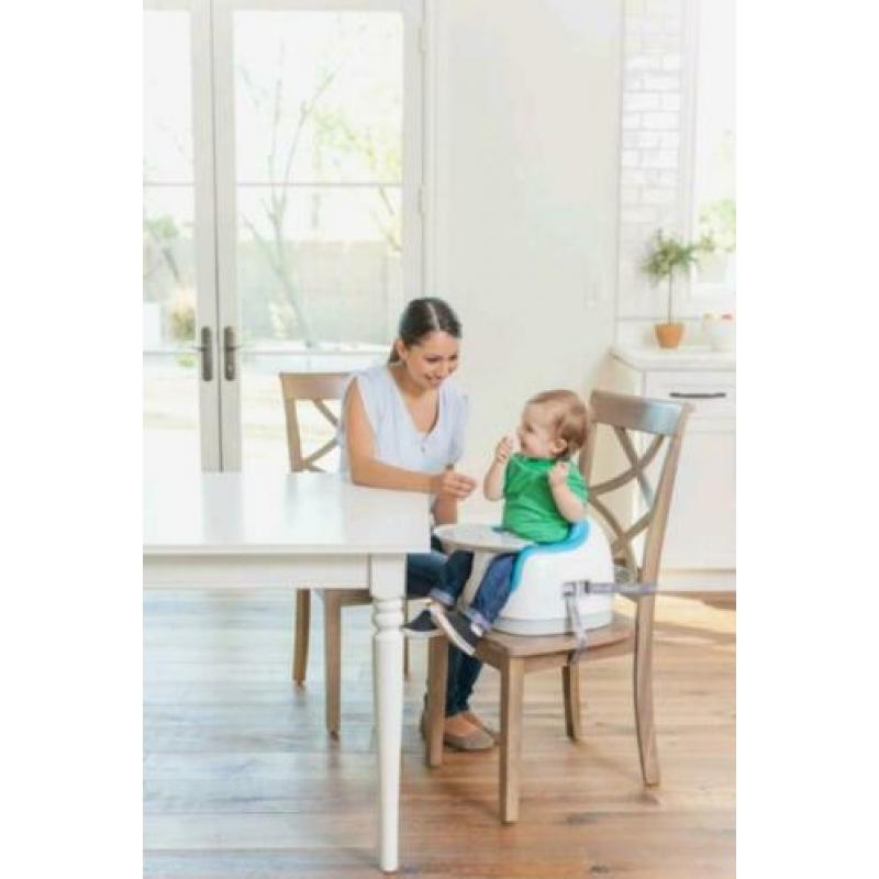 Bumbo multi seat kinderstoel blauw met dienblad