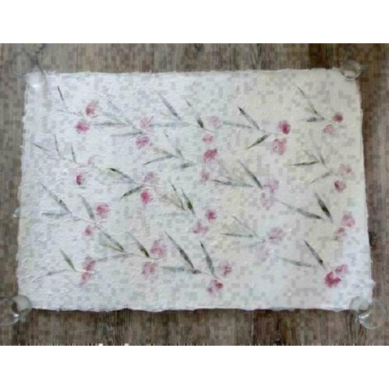 Handgemaakt SAA Moerbei bloemen papier vellen 55 x 80 cm