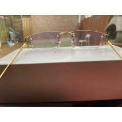 Cartier bril goud C | Gekleurde glazen