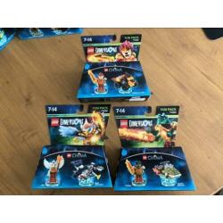 LEGO DIMENSIONS level / team / fun pack lot 20 stuks nieuw