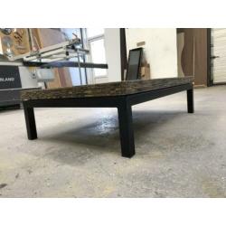 Stoere vintage salontafel te koop!