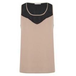 ST. Roze met zwarte zomer top maat 36