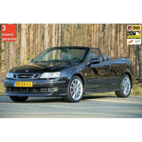 Saab 9-3 Cabrio 2.8 V6 T Aero |1ste-eig|100%hist.|Uniek