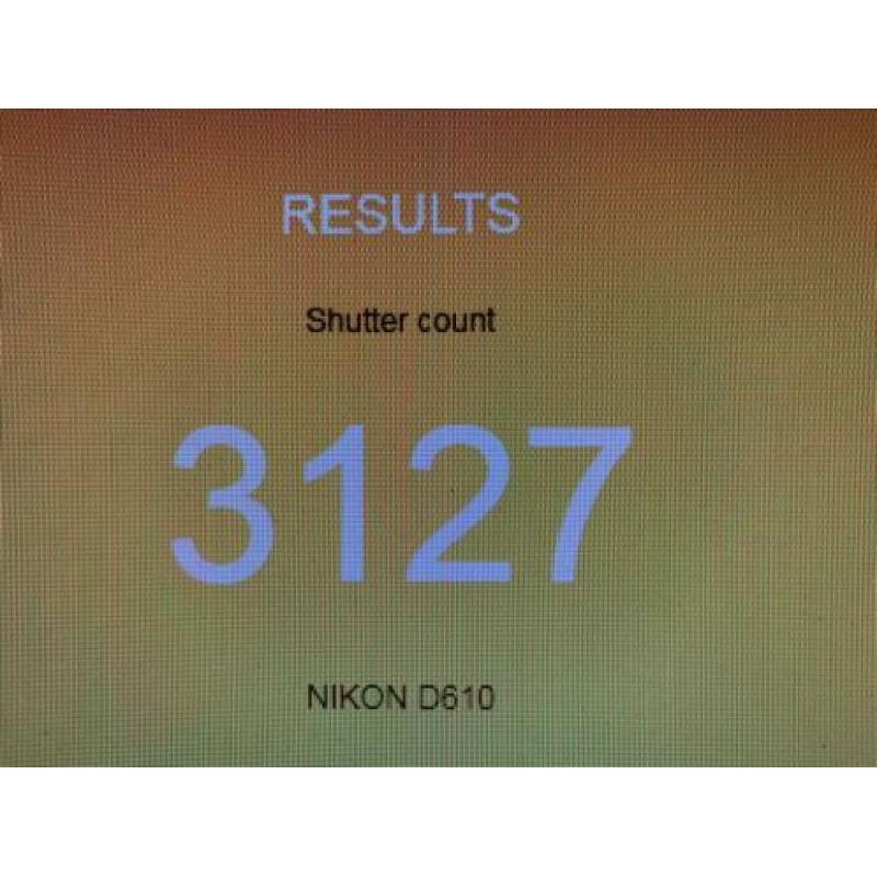 Nikon d610 full frame met veel extra’s 3127 clicks