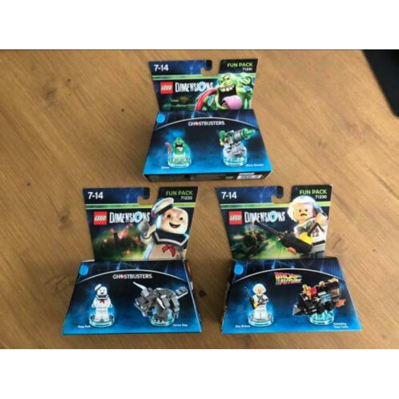LEGO DIMENSIONS level / team / fun pack lot 20 stuks nieuw