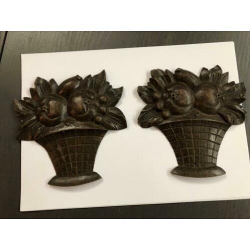Houten ornamenten oud