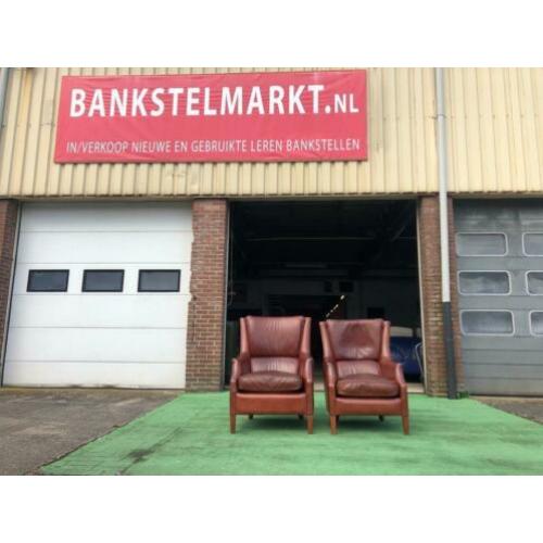 Bendic Tessa leren fauteuils+GRATIS BEZORGING