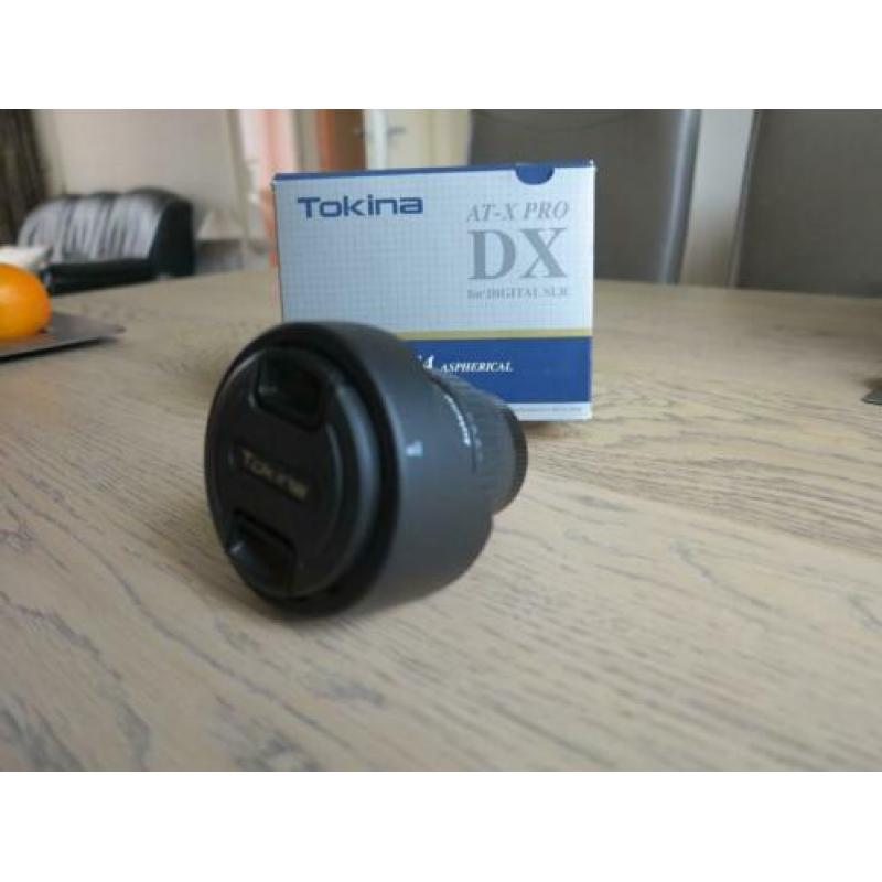 Te koop Tokina 12-24 f4 groothoeklens voor Nikon.