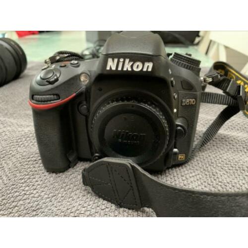 Nikon d610 full frame met veel extra’s 3127 clicks