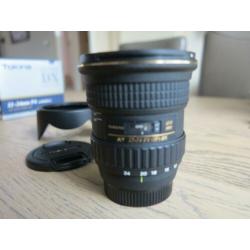 Te koop Tokina 12-24 f4 groothoeklens voor Nikon.
