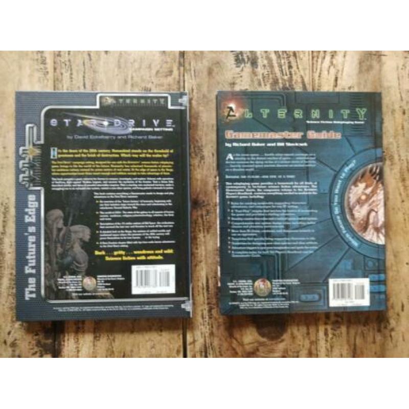 TSR Alternity boeken 4 stuks