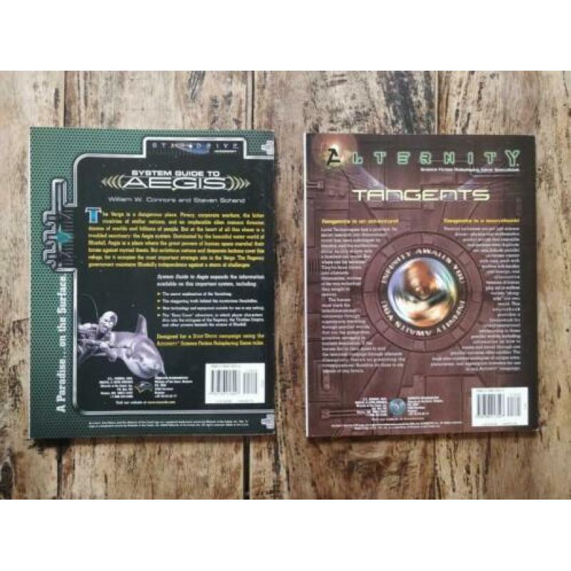 TSR Alternity boeken 4 stuks