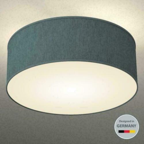 Stoffen Plafondlamp rond Grijs lamp led verlichting label AA