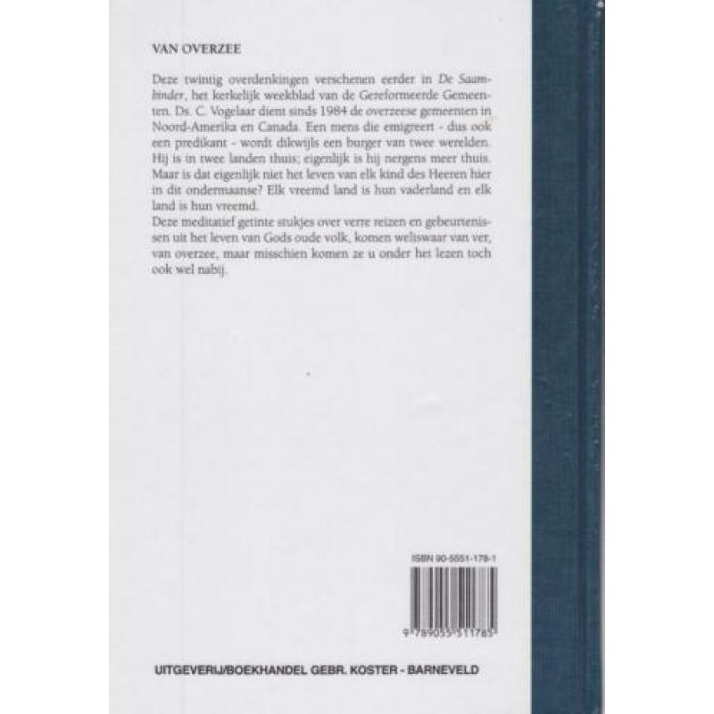 Ds.C.Vogelaar - Van overzee