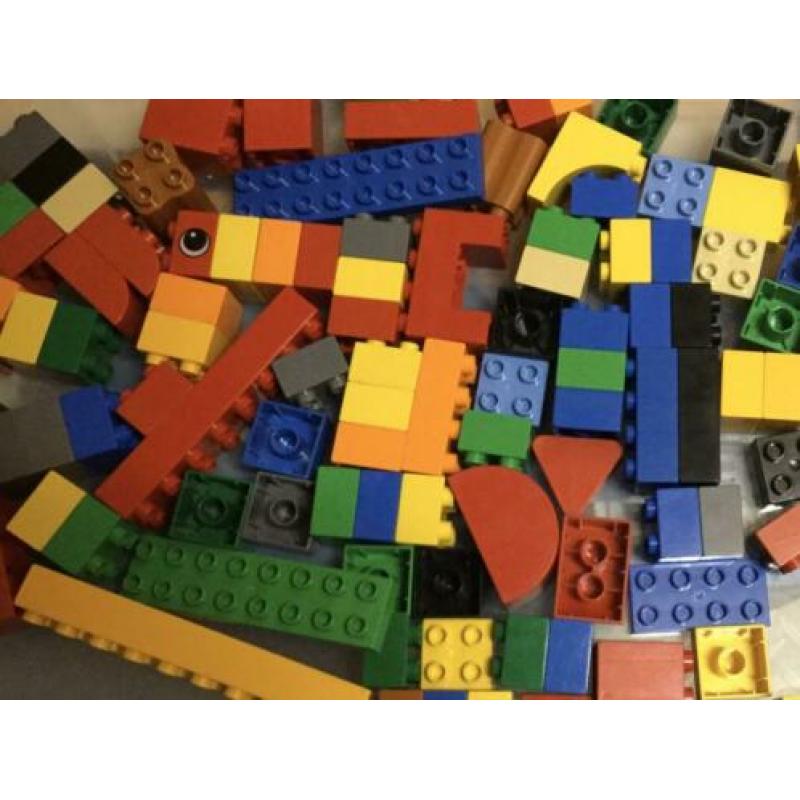 Lego Duplo - 60 BOUWBLOKKEN in Groene Opbergton