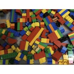 Lego Duplo - 60 BOUWBLOKKEN in Groene Opbergton