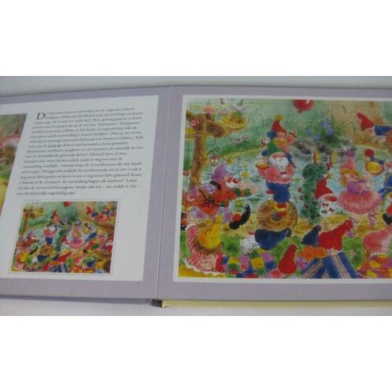 Het Kabouter Circus - 4 puzzels van 80 stukjes met verhalen