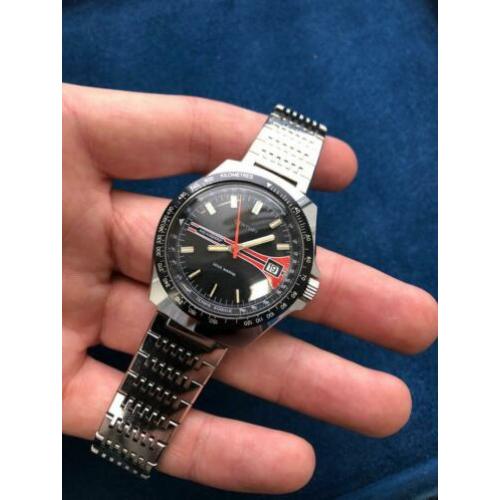 NOS Century Sous Marine Vintage horloge Duiker Diver watch