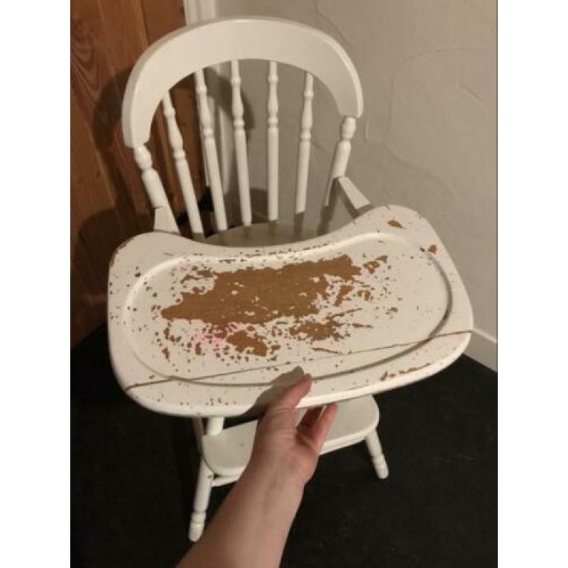 Leuke vintage kinderstoel opknapper GRATIS