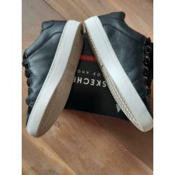 Skechers leren sneakers zwart mt 38