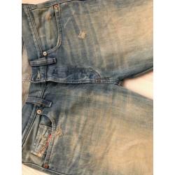 Diesel "MyGuy" boyfriend distressed jeans