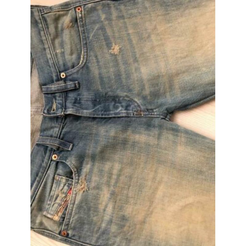 Diesel "MyGuy" boyfriend distressed jeans