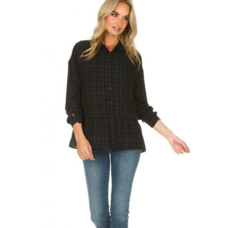 SET Fashion geruite blouse Pip