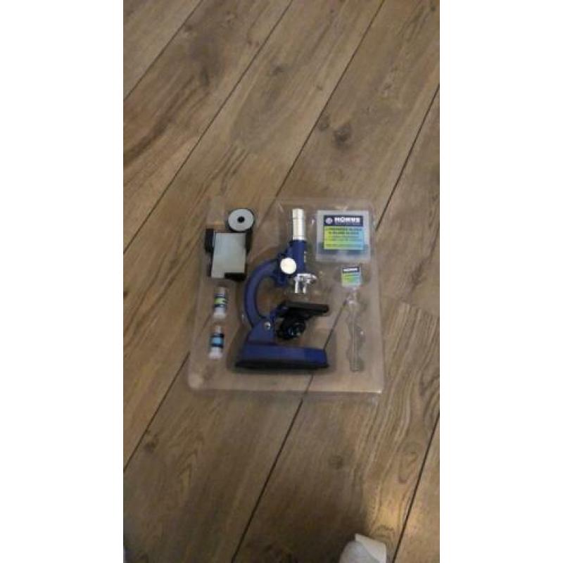 Microscoop Konus, 100x-450 x-900x compleet!