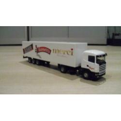 Te koop mooie lion toys scania 124l 400 sugro schaal 1:50
