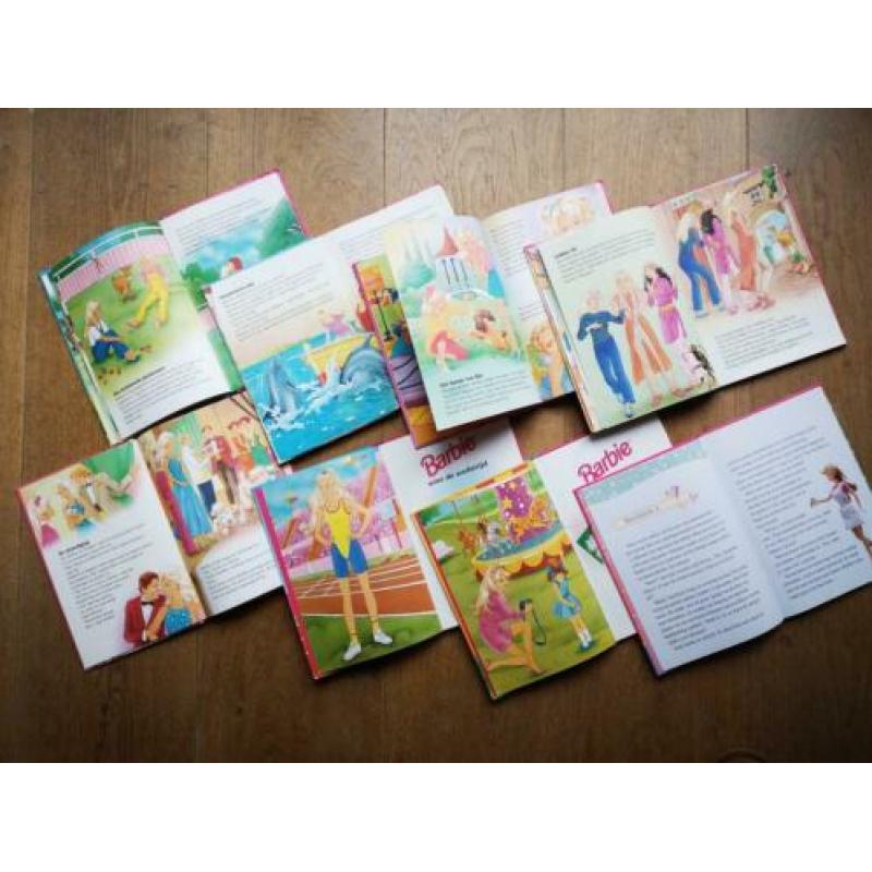 8 barbie boeken