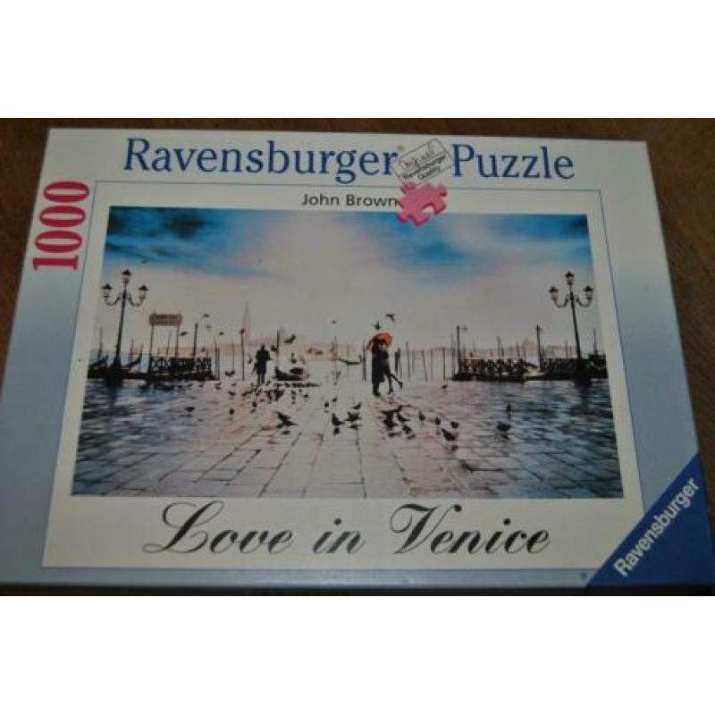 Steeds wisselende A-merk legpuzzels 1000 stukjes