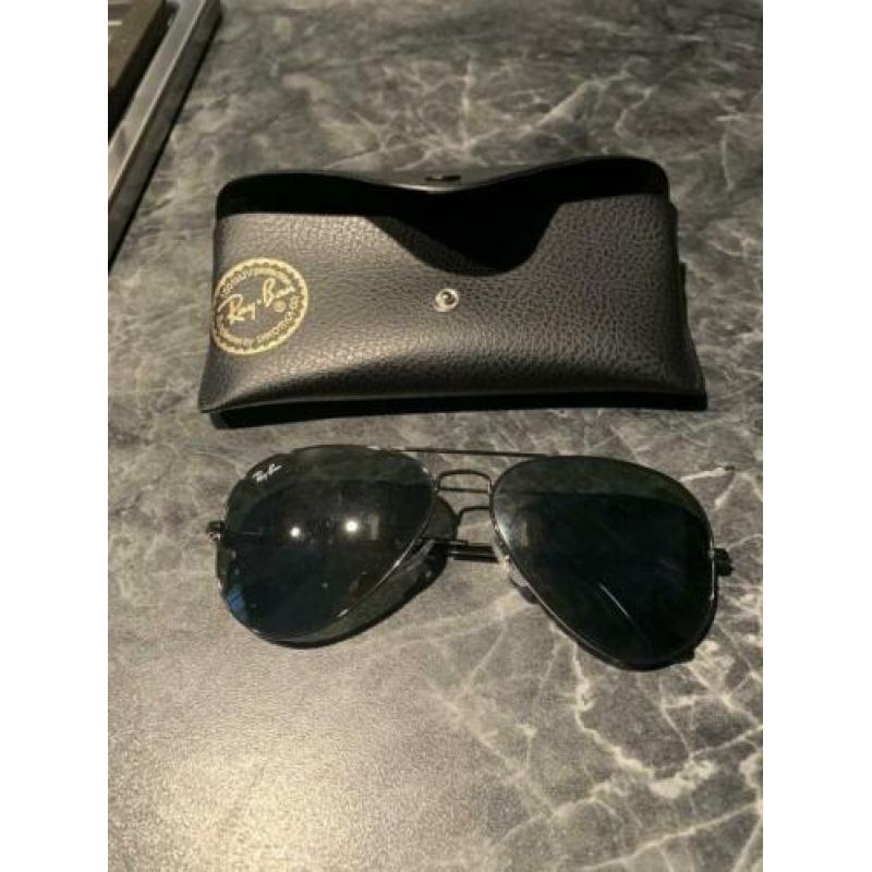 Ray-ban zonnebril ?? heren zwart van kleur originele merk
