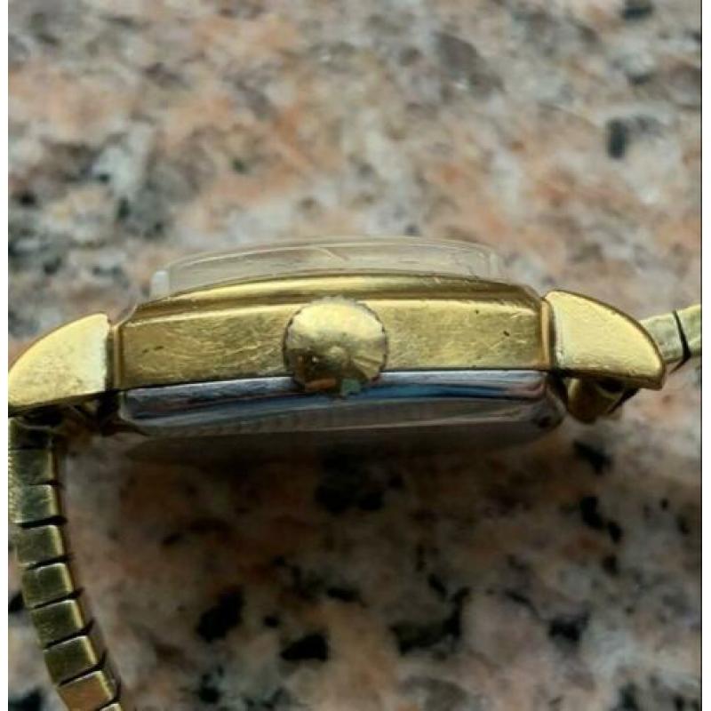 Junghans 15 Jewels horloge,Vintage,Handopwind,werkt prima