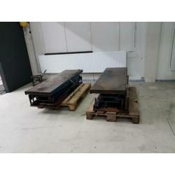 Nussbaum jumbo lift schaarhefbrug 2500kg (inbouw hefbrug)
