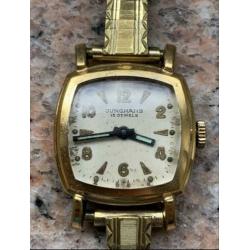 Junghans 15 Jewels horloge,Vintage,Handopwind,werkt prima