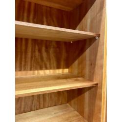 Vintage kledingkast legkast 60/70 retro design kast wood