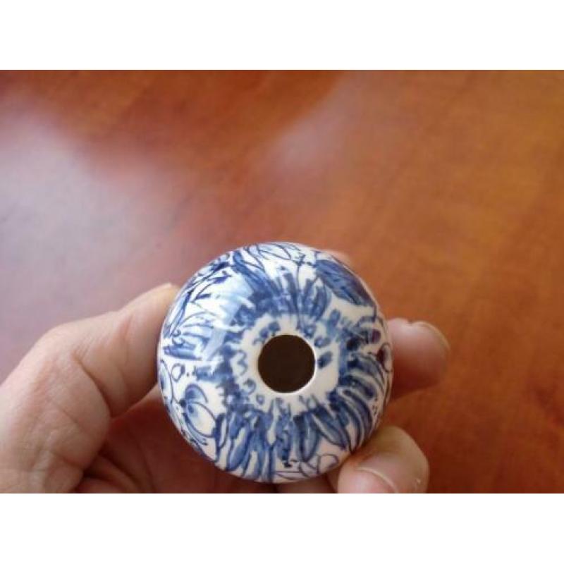 Blauw Ei leuk voor Pasen 7 cm groot