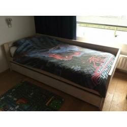 Lifetime Original basisbed in whitewash met opberglade