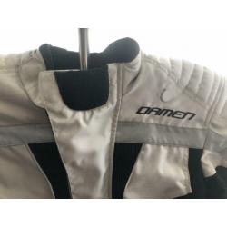 Damen dames motorjack compleet maat 38