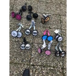 Zijwieltjes uit zoeken 5 euro perstuk