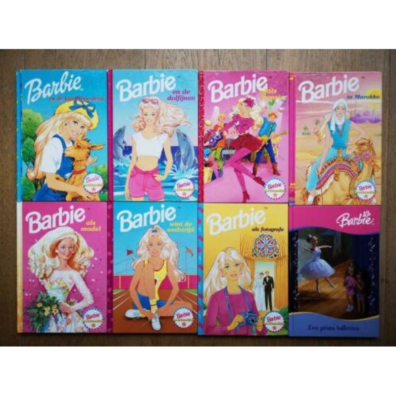 8 barbie boeken