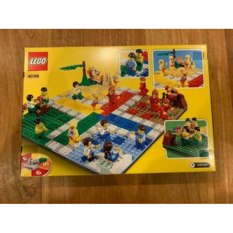 Lego 40198 Mens erger je niet spel nieuw opgeopend