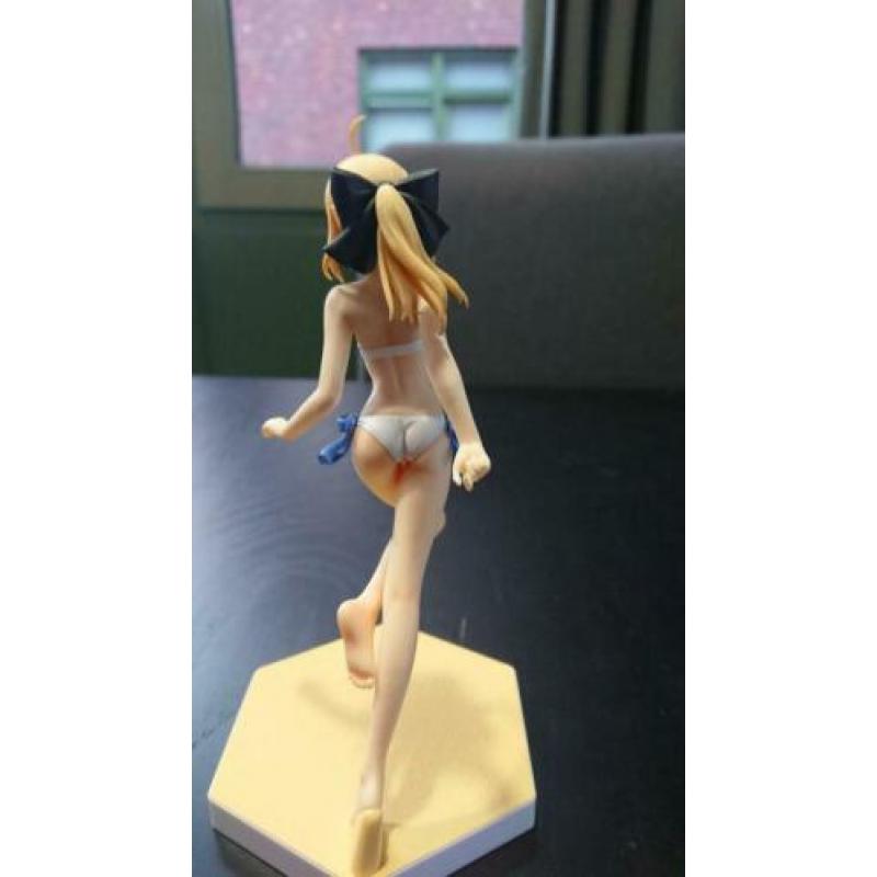 Fate stay Saber bikini beach queen anime figure