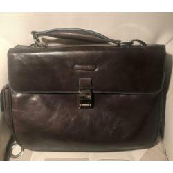 PIQUADRO LAPTOPTAS/ taupe/bruin /izgst