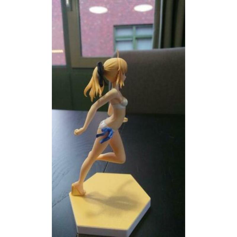 Fate stay Saber bikini beach queen anime figure
