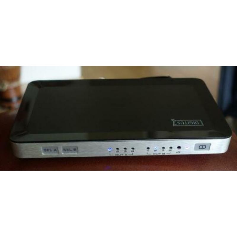 Digitus 4 x 2 port matrix HDMI switch.