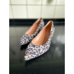 Luipaard instappers pumps van Fru maat 41